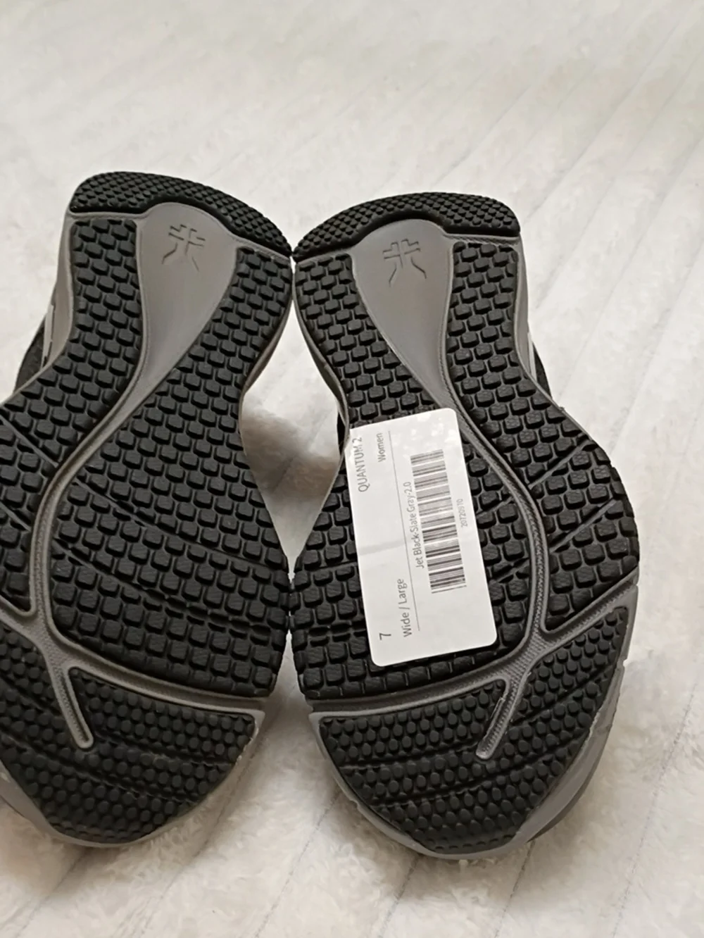 Kuru Quantum 2 Black Plantar Fascitis Orthopedic Support Walking Work Shoes 7W